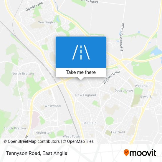 Tennyson Road map
