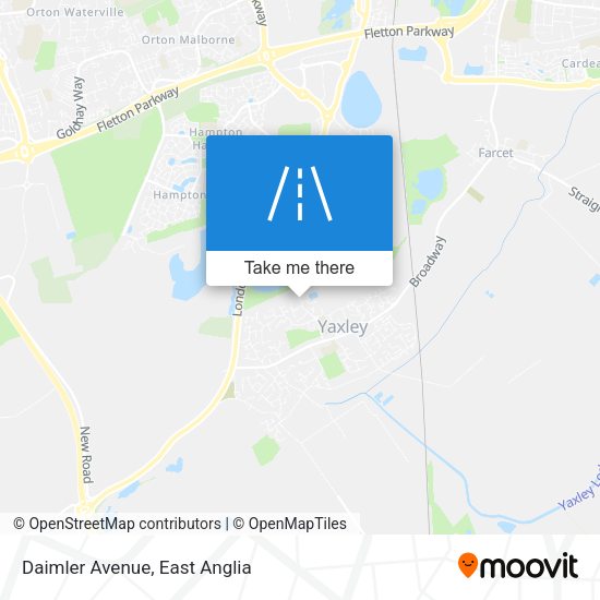 Daimler Avenue map