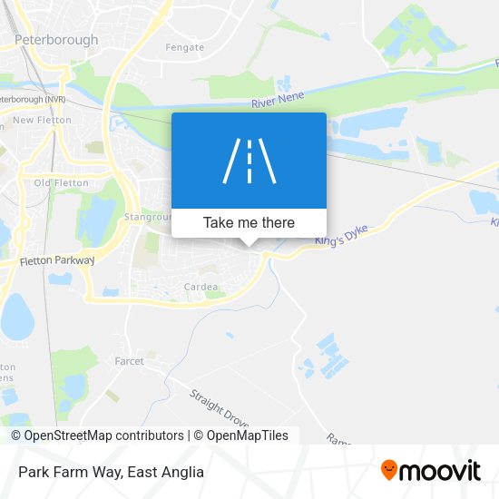 Park Farm Way map