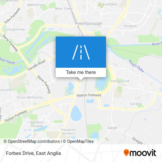 Forbes Drive map