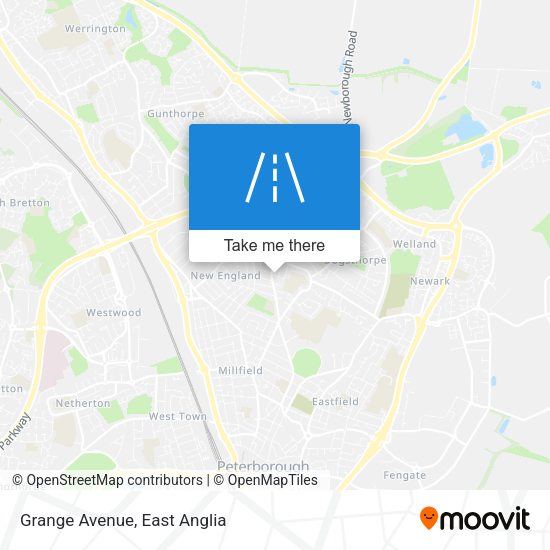 Grange Avenue map
