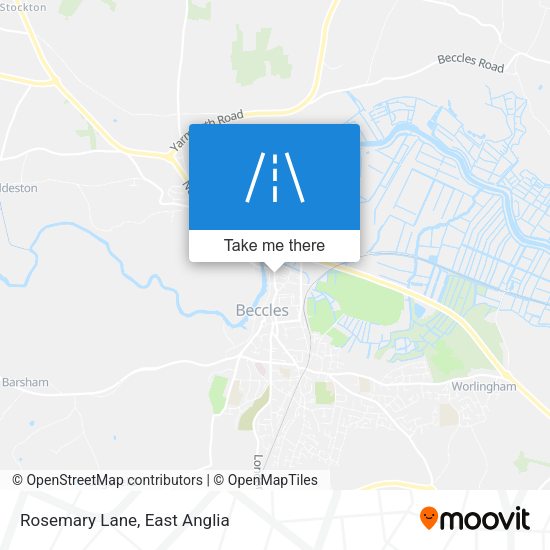 Rosemary Lane map