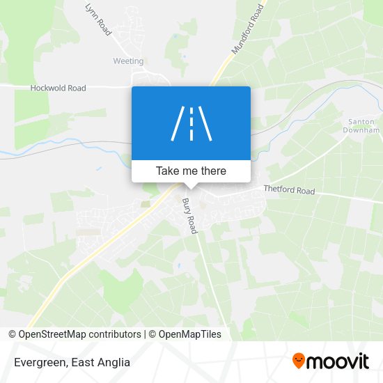 Evergreen map