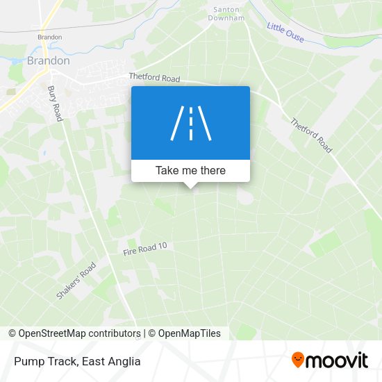 Pump Track map