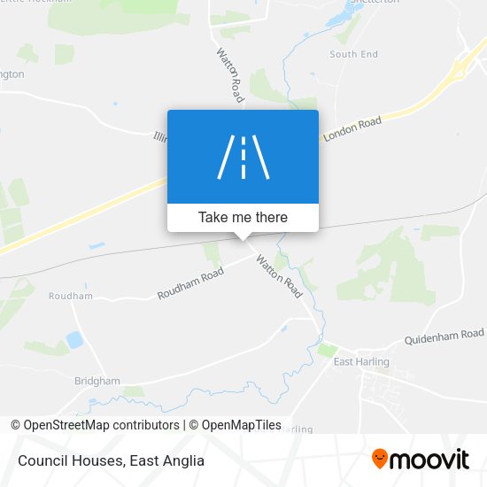 Council Houses map