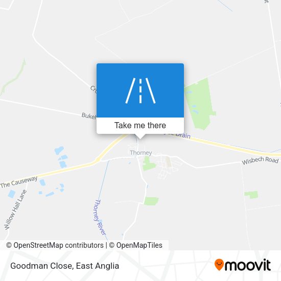 Goodman Close map