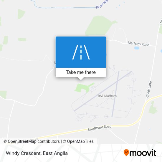Windy Crescent map