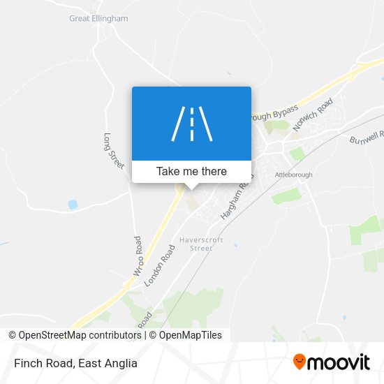Finch Road map
