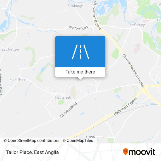 Tailor Place map
