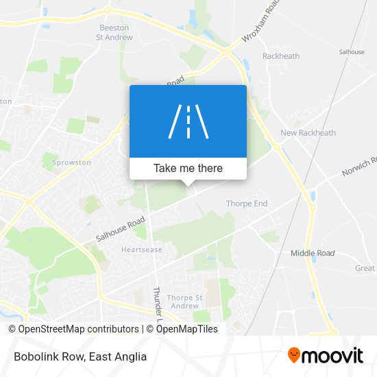 Bobolink Row map