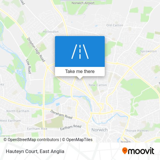 Hauteyn Court map