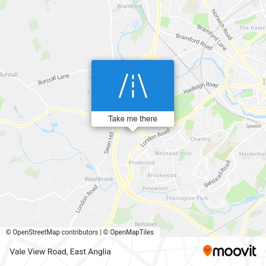 Vale View Road map