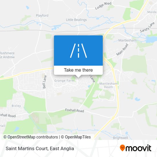 Saint Martins Court map