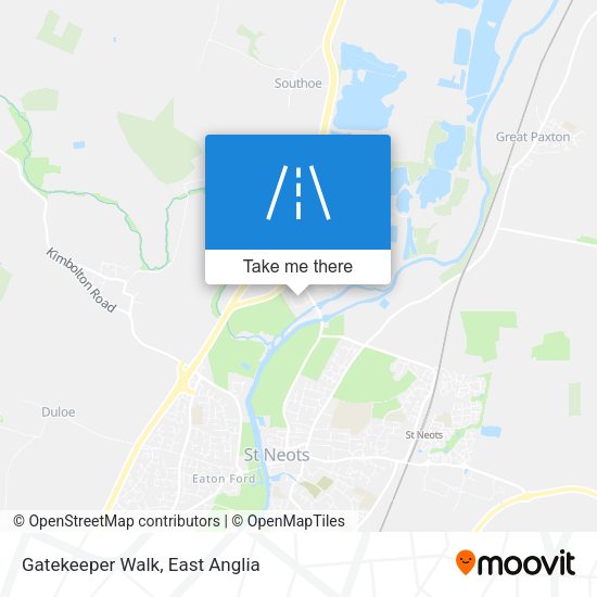 Gatekeeper Walk map