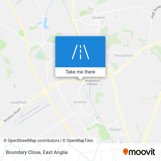 Boundary Close map