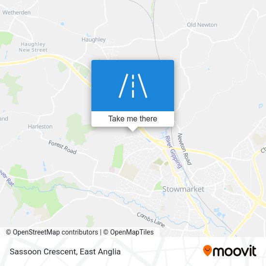 Sassoon Crescent map