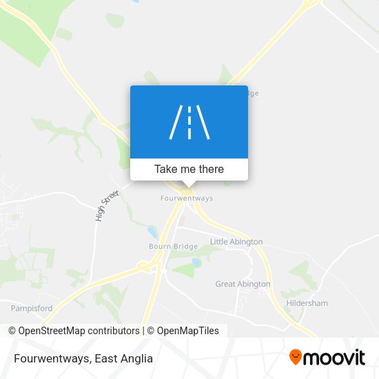Fourwentways map