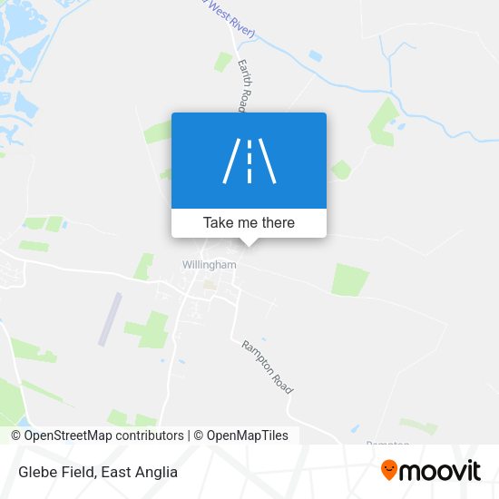 Glebe Field map