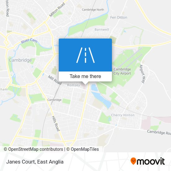 Janes Court map
