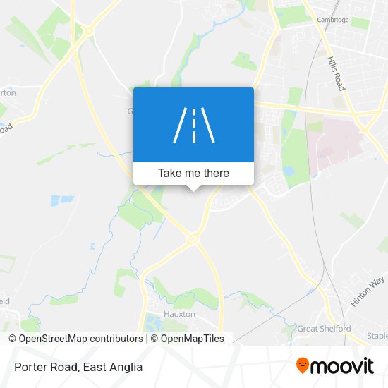 Porter Road map