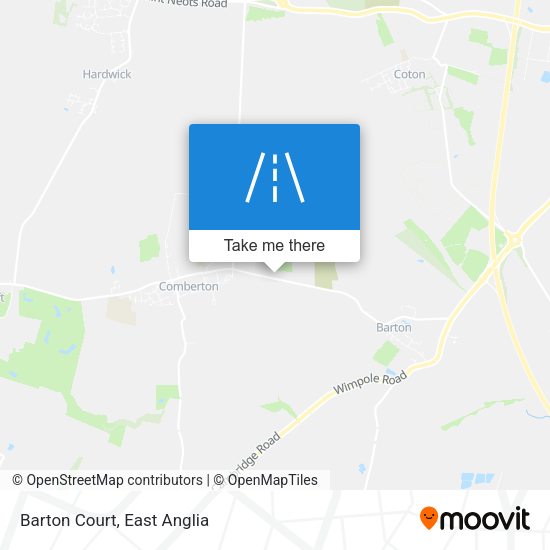 Barton Court map