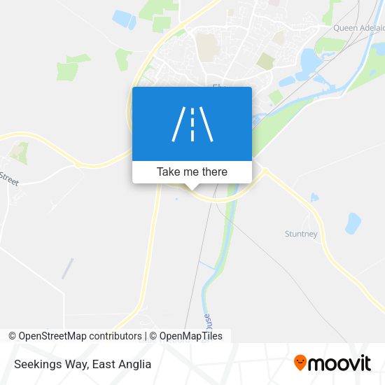 Seekings Way map