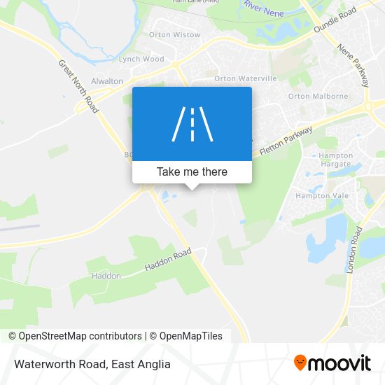 Waterworth Road map
