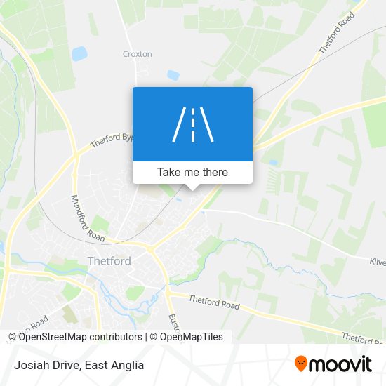 Josiah Drive map