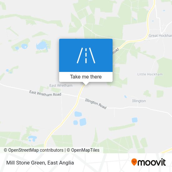 Mill Stone Green map