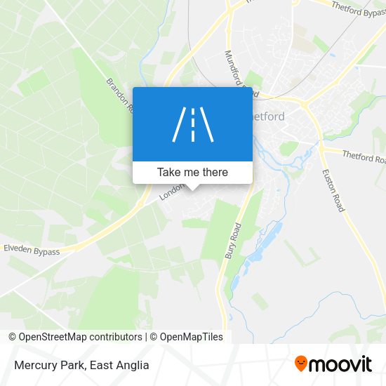 Mercury Park map