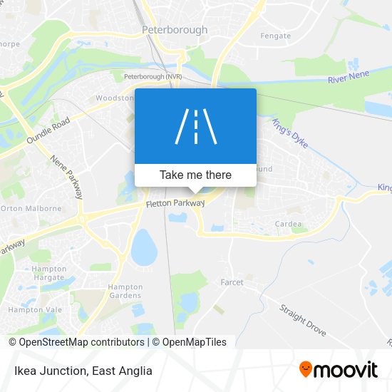 Ikea Junction map