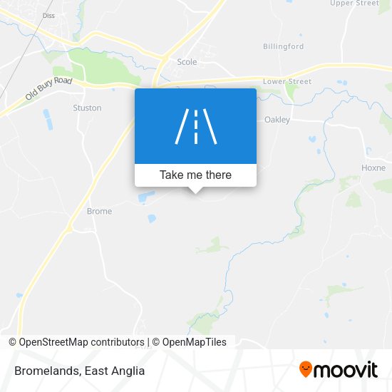 Bromelands map