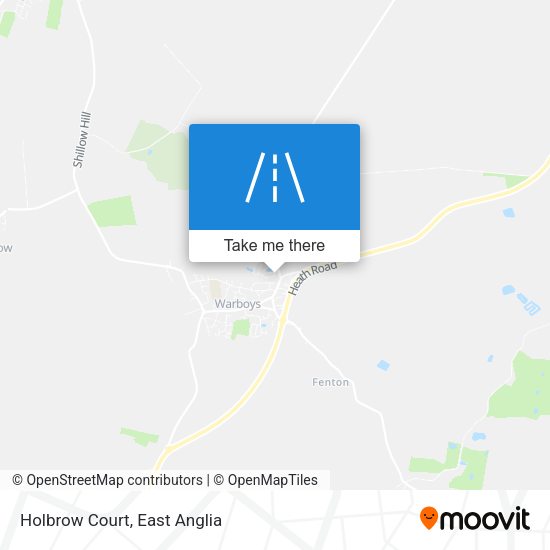 Holbrow Court map