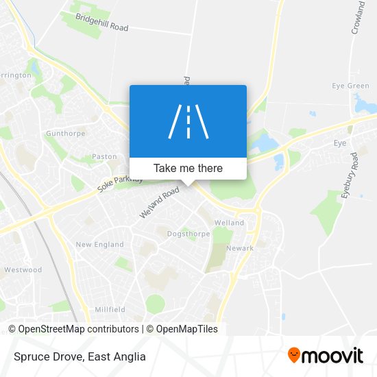 Spruce Drove map