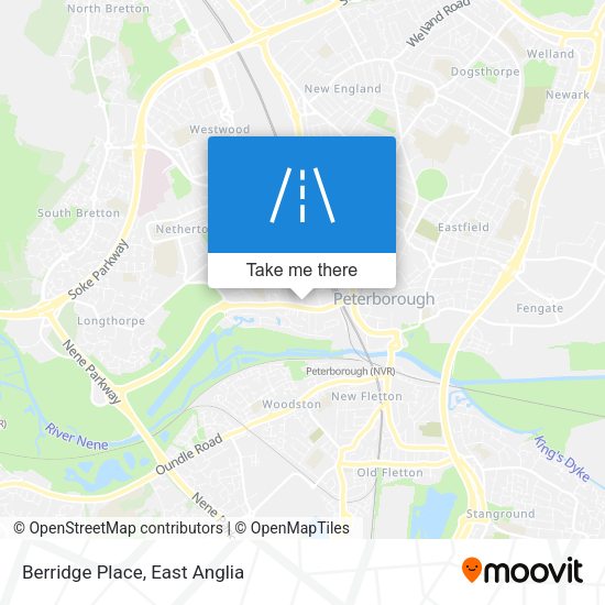 Berridge Place map