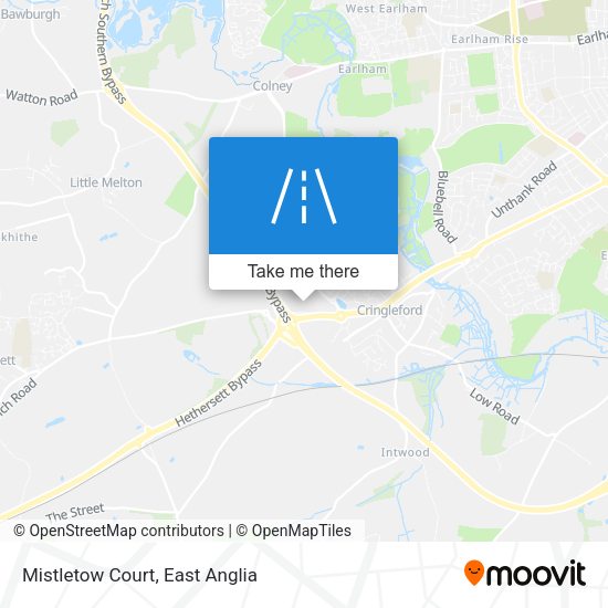 Mistletow Court map