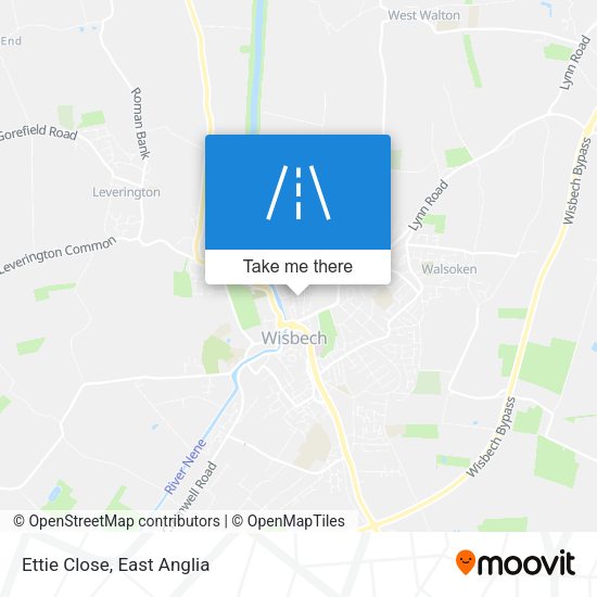Ettie Close map