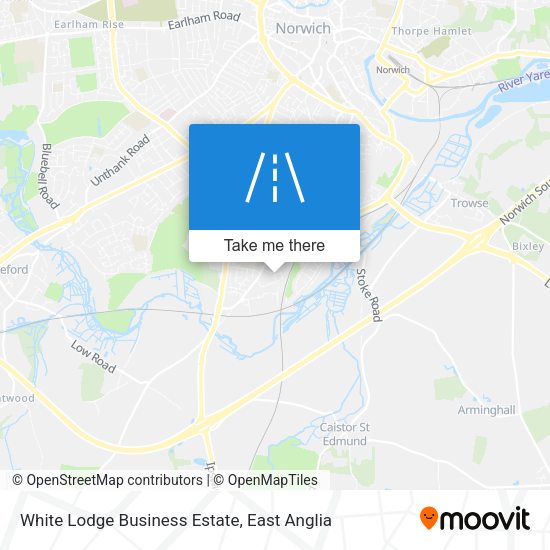 White Lodge Business Estate map