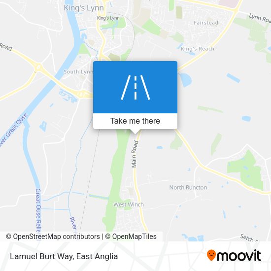 Lamuel Burt Way map