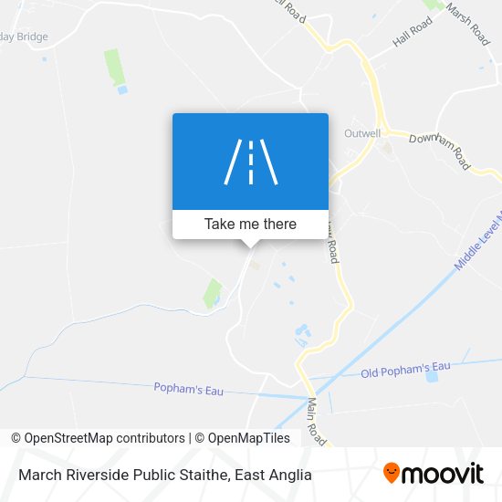March Riverside Public Staithe map