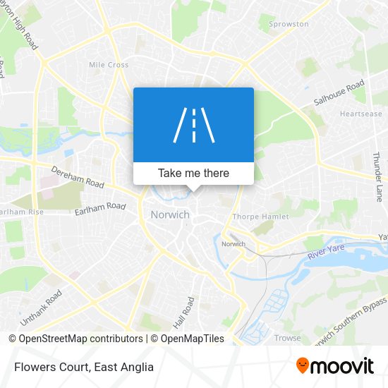 Flowers Court map