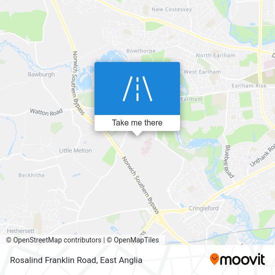 Rosalind Franklin Road map