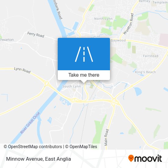 Minnow Avenue map