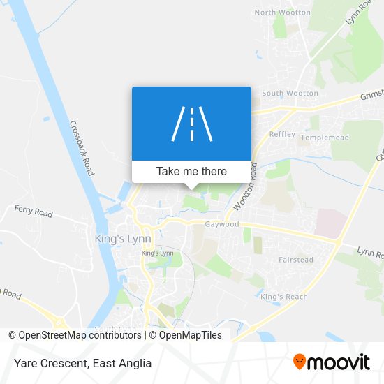 Yare Crescent map