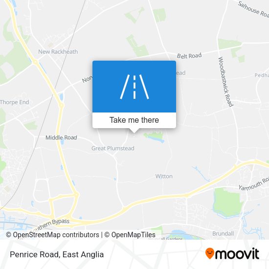 Penrice Road map