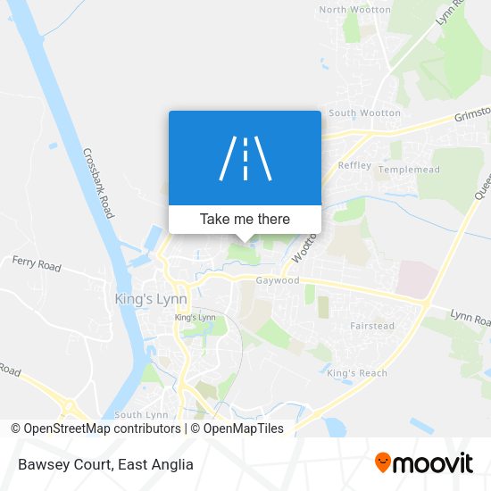 Bawsey Court map