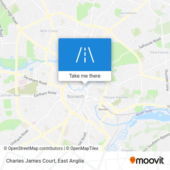 Charles James Court map
