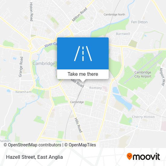 Hazell Street map