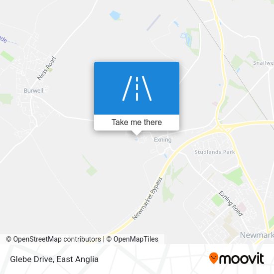 Glebe Drive map