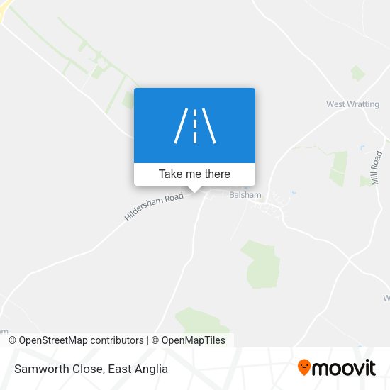 Samworth Close map